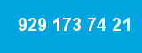 929 173 74 21